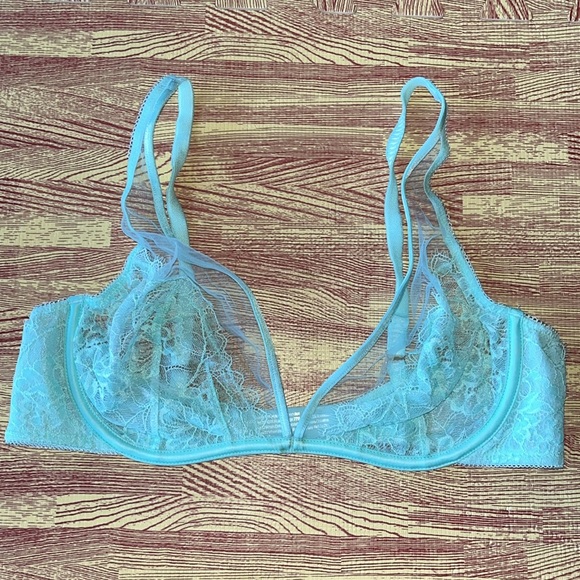 Soma Breathtaking Unlined Plunge Lace Underwire Bra SET - 34D NWOT - Picture 2 of 11